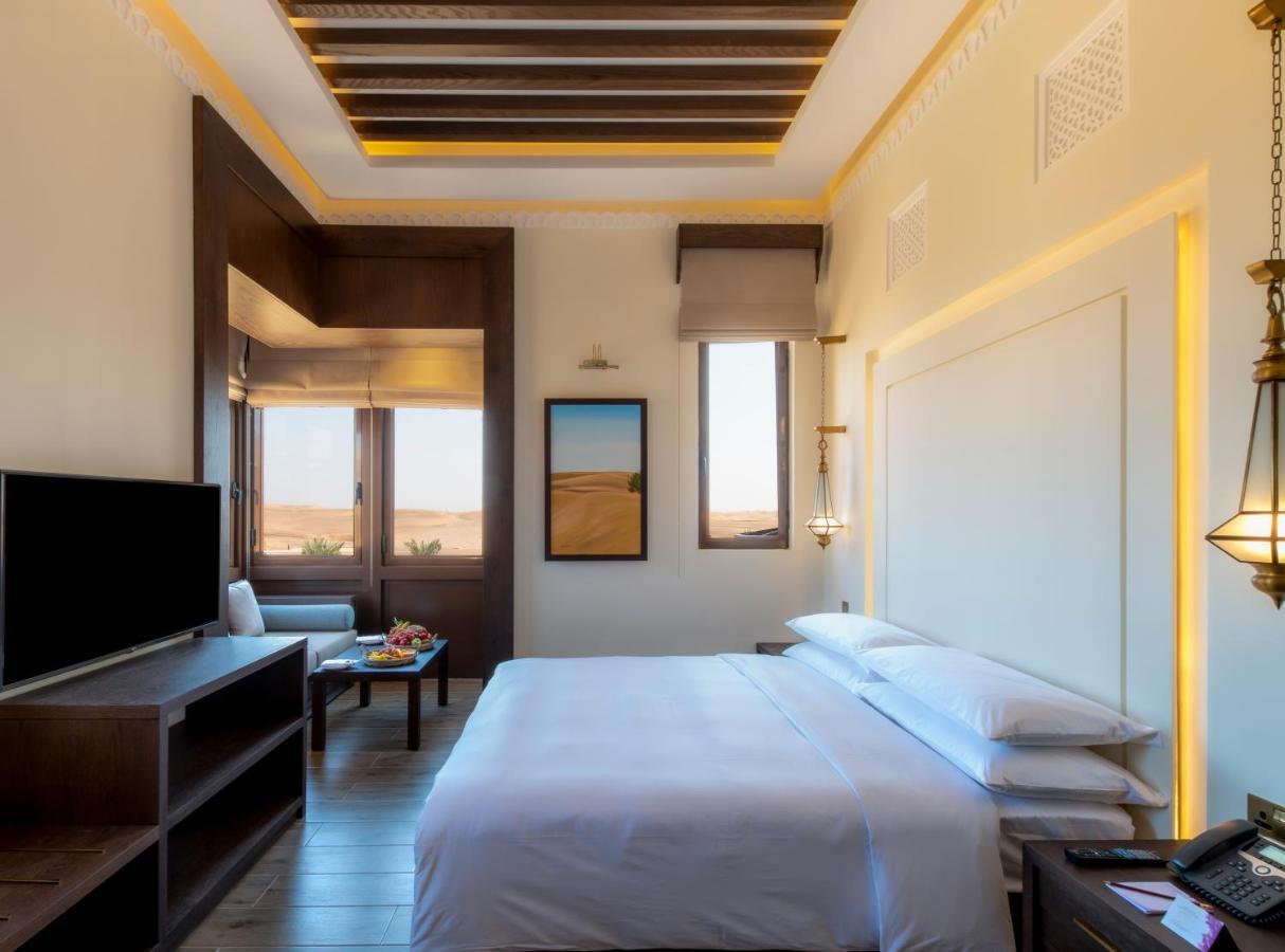 מלון Margham Al Badayer Retreat By Sharjah Collection מראה חיצוני תמונה A guest room at the Al Maha Desert Resort