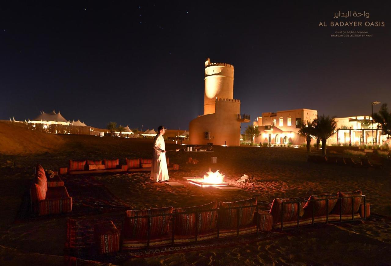 מלון Margham Al Badayer Retreat By Sharjah Collection מראה חיצוני תמונה Al-Badair camp