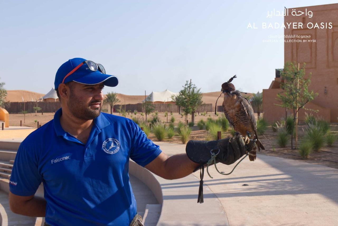 מלון Margham Al Badayer Retreat By Sharjah Collection מראה חיצוני תמונה Falconry in Al-Jahili Fort, Al-Ahsa, Saudi Arabia